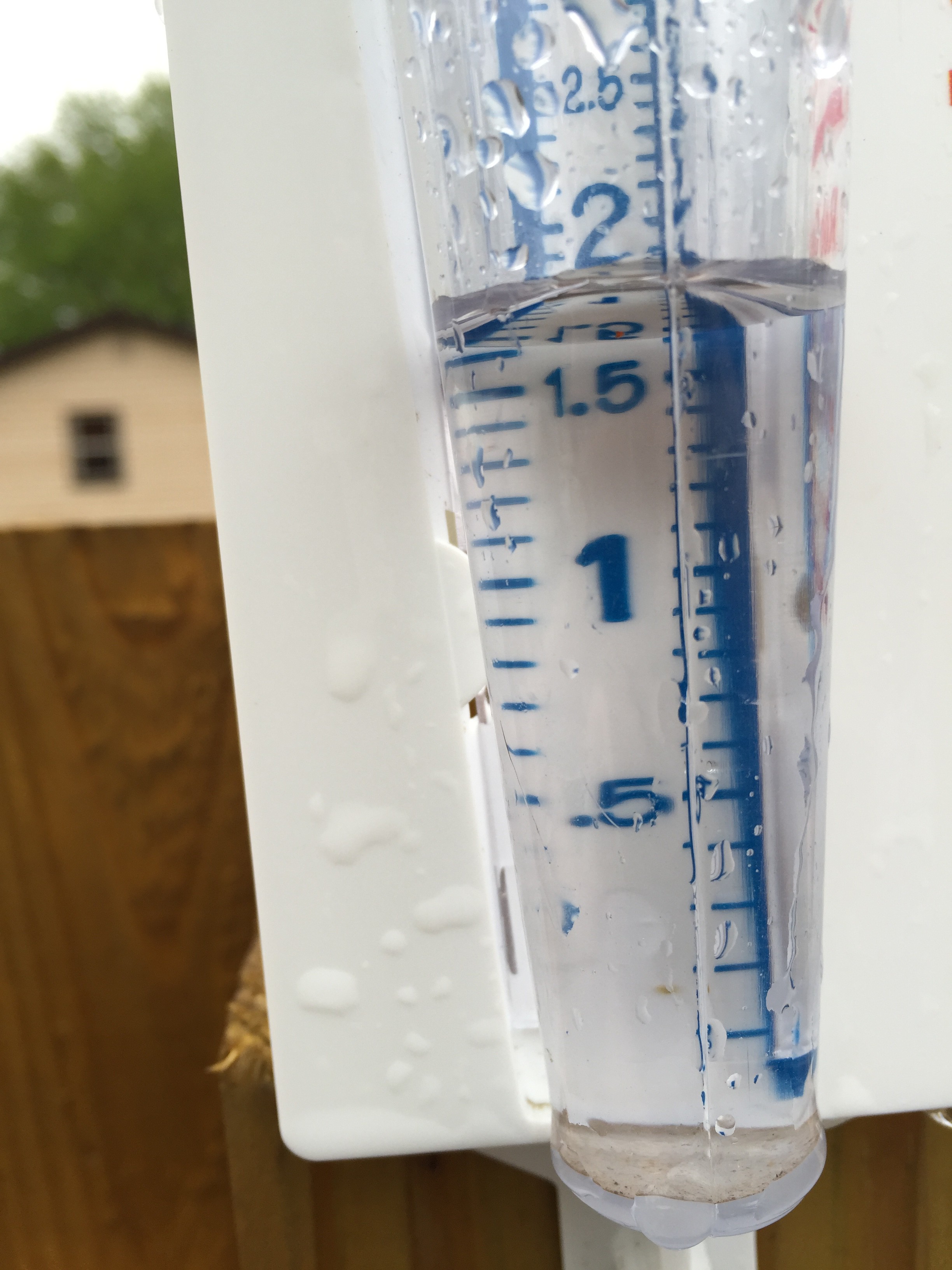 Rainfall amount in Fremont on April 25